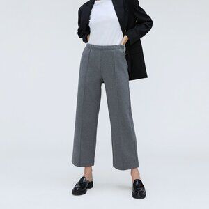 NWT Everlane The Wide Leg Dream Pant in Heathered Charcoal
